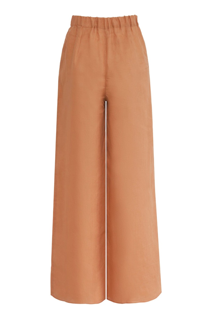 Women Juan de Dios Pants | Athenas Linen Pants/Salmon