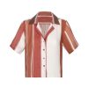 Women Juan de Dios Shirts & Blouses | Tomaso Linen Shirt/Terra Stripes