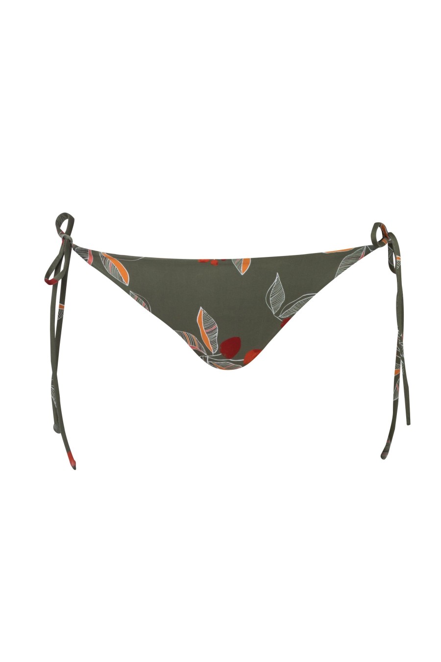 Women Juan de Dios Bikinis | Brazil Bottom/Olive Chontaduro-Orange