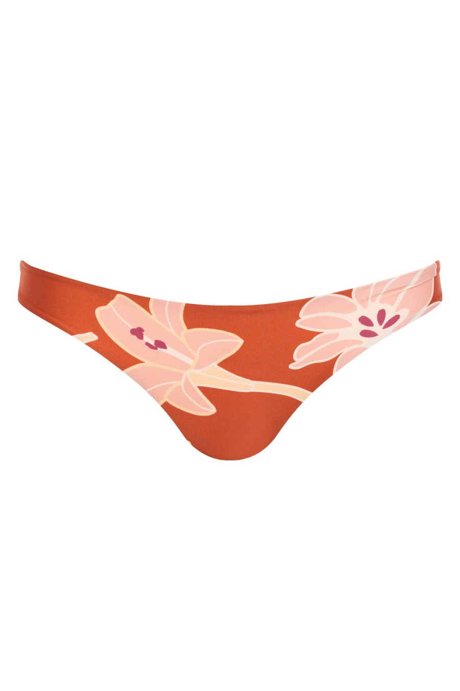 Women Juan de Dios Bikinis | Guava Bottom/Orange Flowers