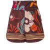 Women Juan de Dios Shorts | Tomaso Cotton Short/Brown Moonlight Garden