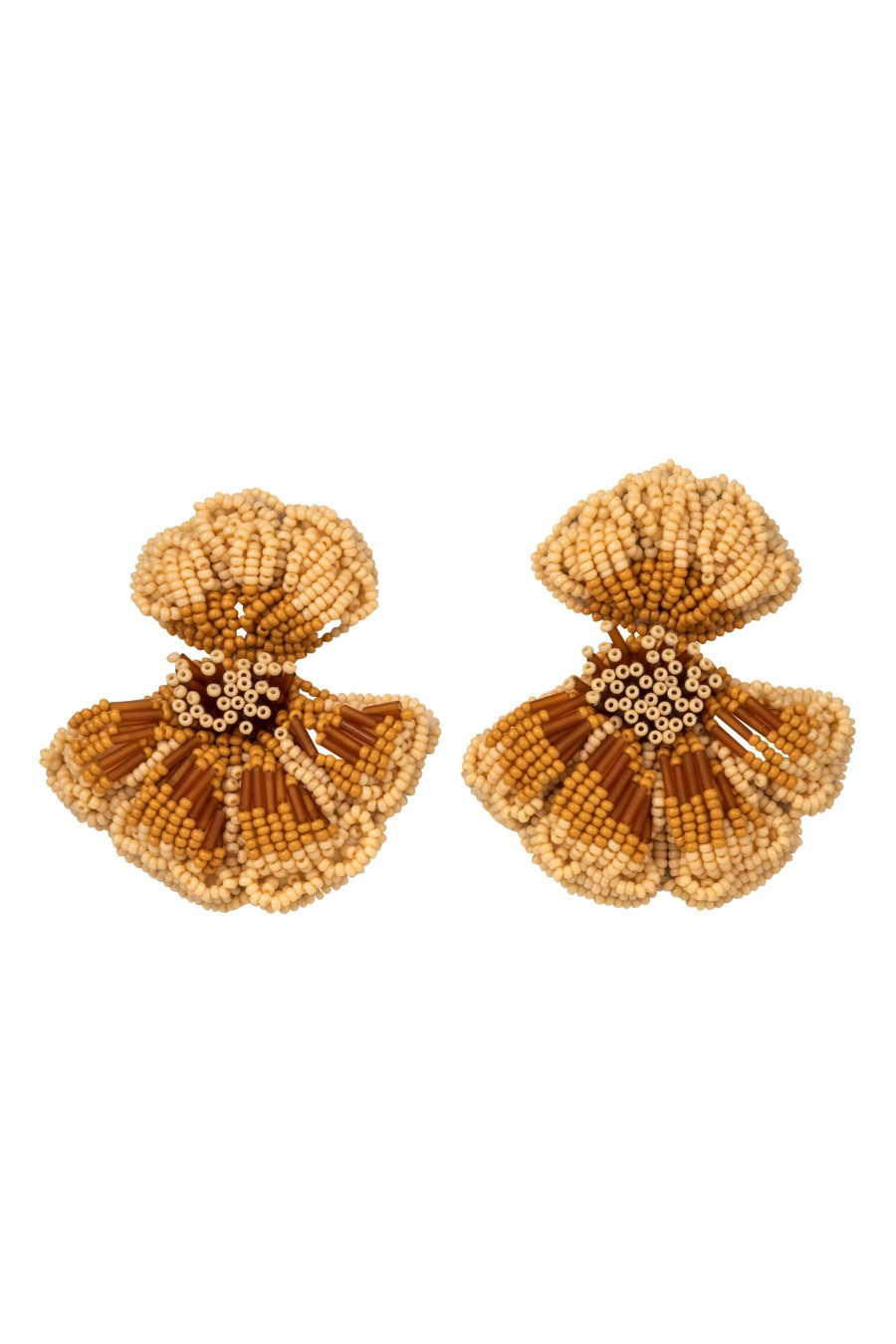 Women Juan de Dios | Jdd Lucia Earrings By Tres Almas/Brown