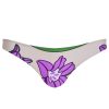 Women Juan de Dios Bikinis | Guava Bottom/Beige Violet Flowers