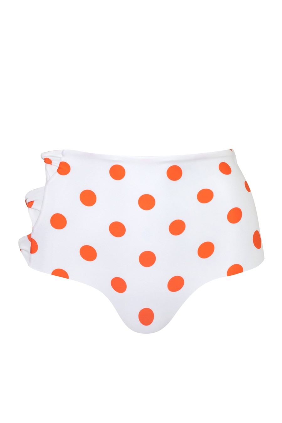 Women Juan de Dios Bikinis | Tejada Vintage Bottom Polka/Orange