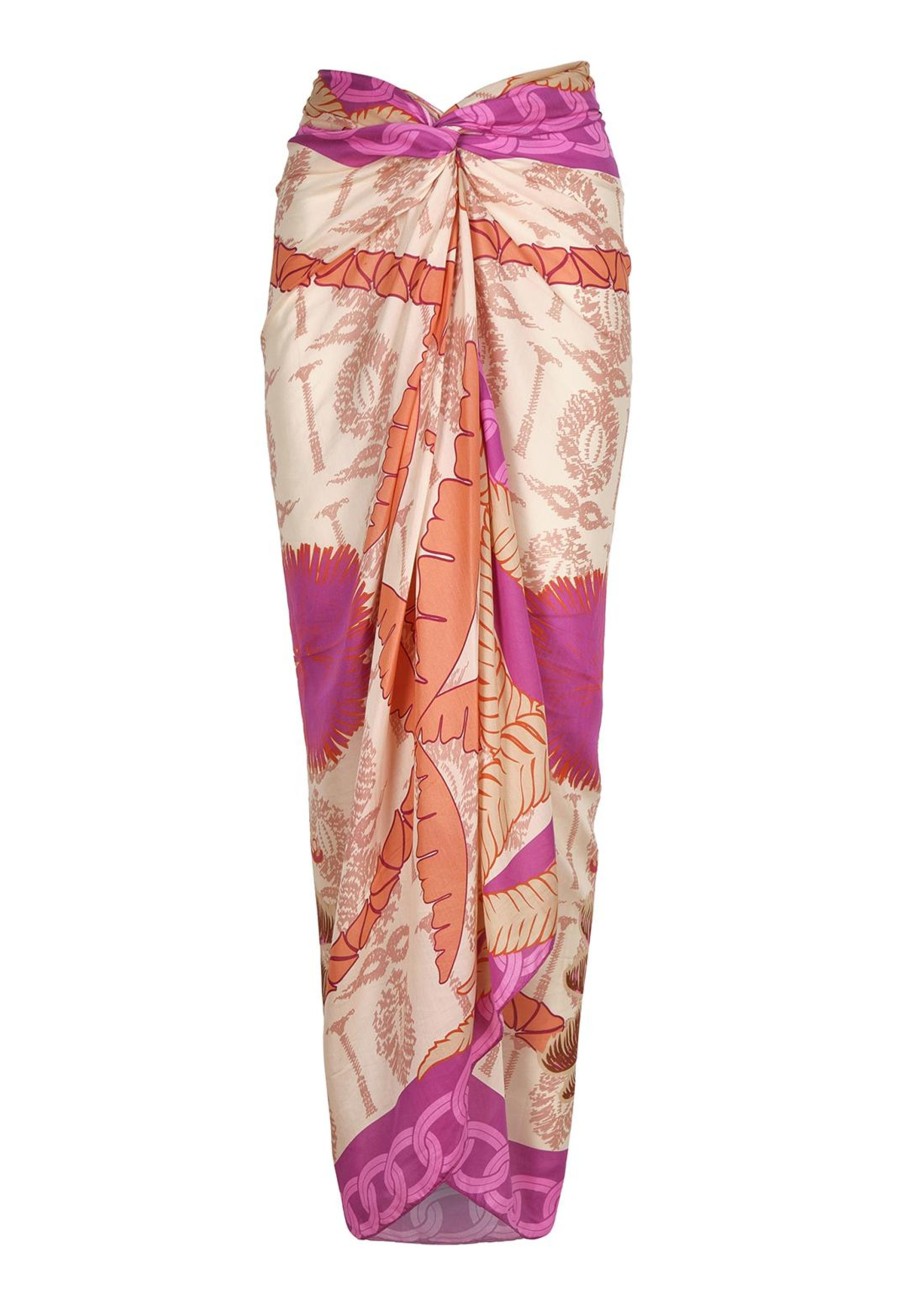 Women Juan de Dios Sarongs | De La Falaise Sarong/Fuchsia