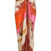 Women Juan de Dios Sarongs | De La Falaise Sarong/Red Rooster