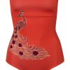 Women Juan de Dios Onepiece | Esteros One Piece/Orange Peacock