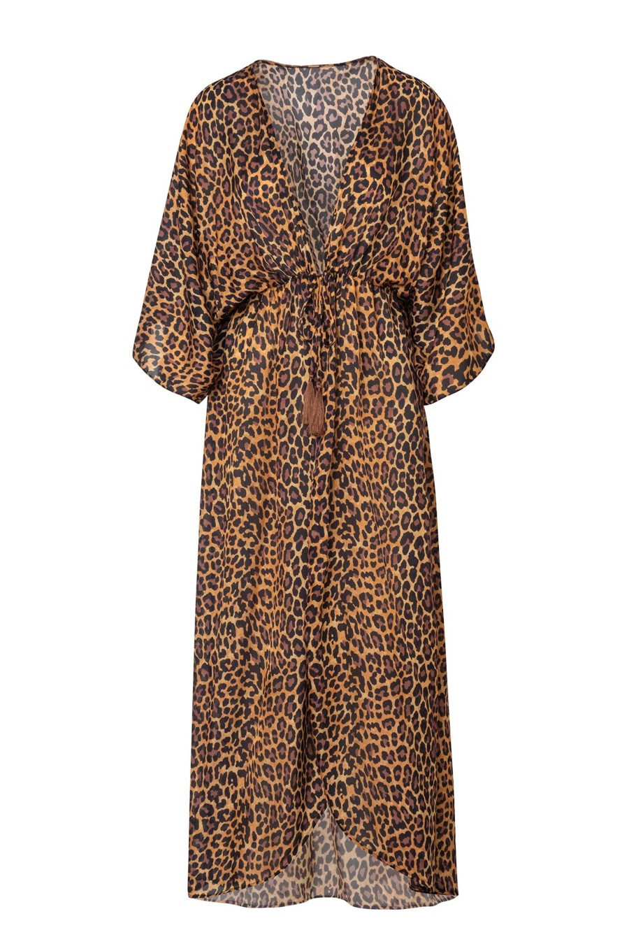 Women Juan de Dios Dresses | San Cipriano Cotton Silk Tunic/Jaguar Print