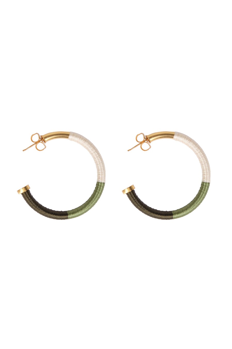 Women Juan de Dios | Golconda Earrings/Ivory Green