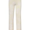 Women Juan de Dios Pants | Alba Knit Cotton Jacquard Pants/Ivory Maxi Flowers