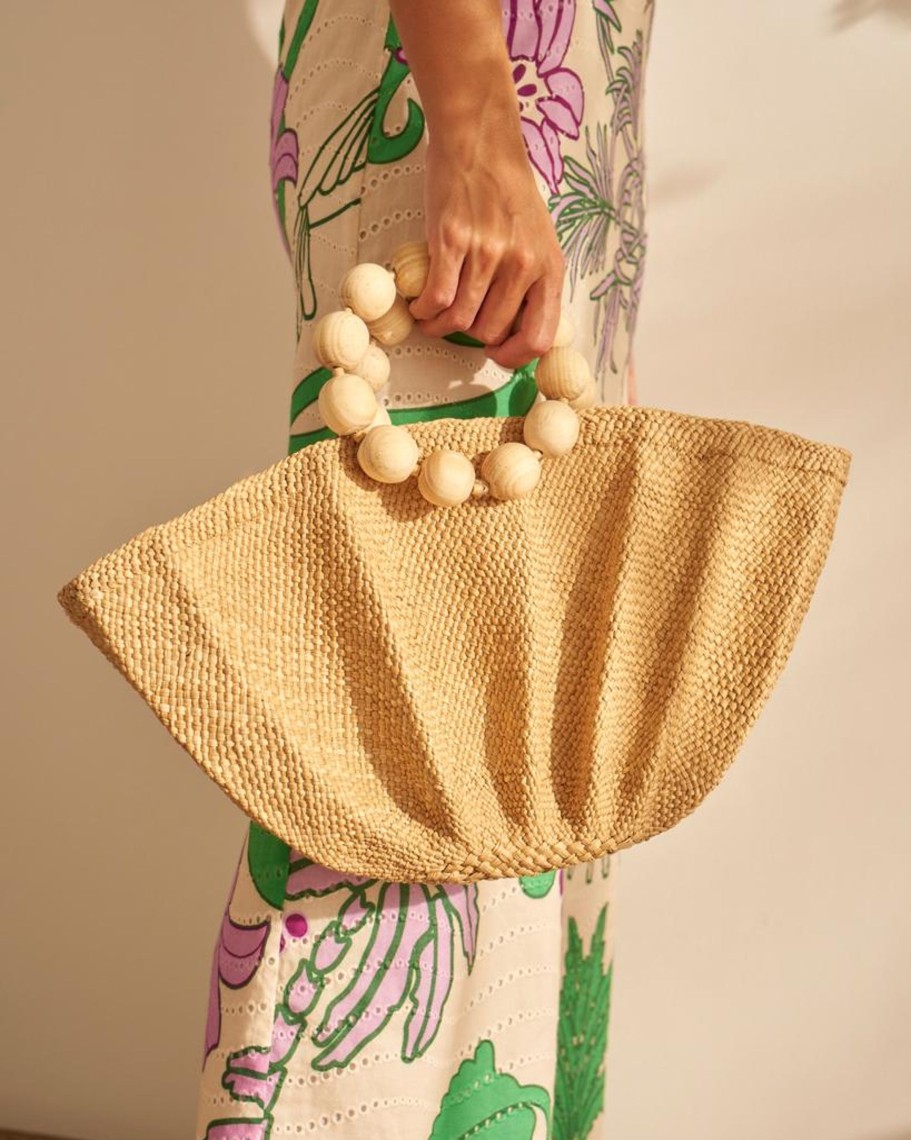 Women Juan de Dios | Iraca Palm Tote Mini/Natural