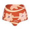 Women Juan de Dios Bikinis | Victoria Vintage Embroidered Bottom/Orange Flowers